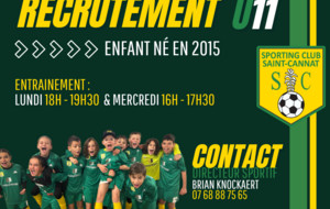 đ✠UNE PLACE TâATTEND EN U11 ! đ°