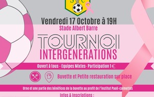 đ✠TOURNOI INTERGĂNĂRATION OCTOBRE ROSE â SCSC đ°